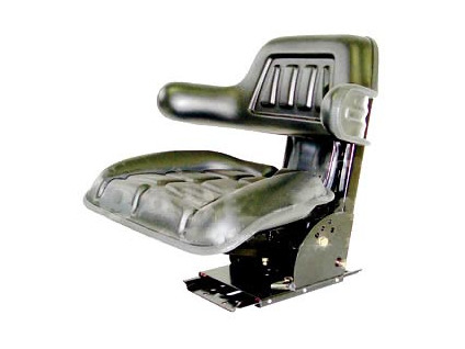 thumbnail image 2 of Black Tractor Suspension Seat - Fits Ford, New Holland 3000, 3600, 3610, 3900 & More 2 of 5