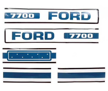 Decal Set Ford 7700