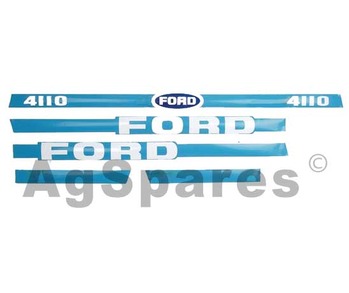 Decal Set Ford 4110