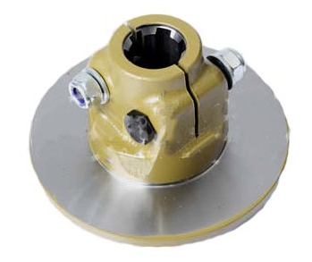 CLCH HUB 2 PLATE CL.1 3/8X6SP