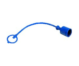 BLUE HYD CAP=1/2 QR COUPLING