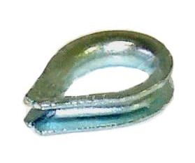 8MM COMMERC WIRE ROPE THIMBLE