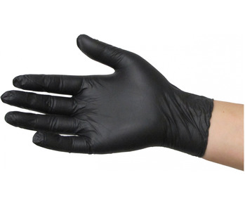 Black Nitrile Gloves Large - Box of 100