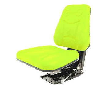Suspension Seat H/D High Back - Yellow