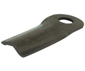 Mower Blade - Tapered Blade - 128 x 50x4mm Taarup Kuhn