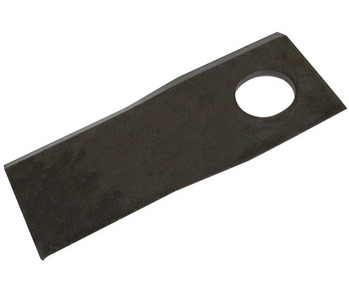 Mower Blade RH - Twisted blade, top edge sharp 126 x 48x4mm