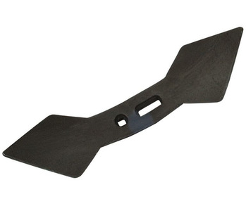 Reversible double heart point 440x130x15mm