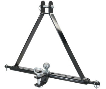 Tractor Drawbar 775mm 9 hole - Cat 1 w/Jaw