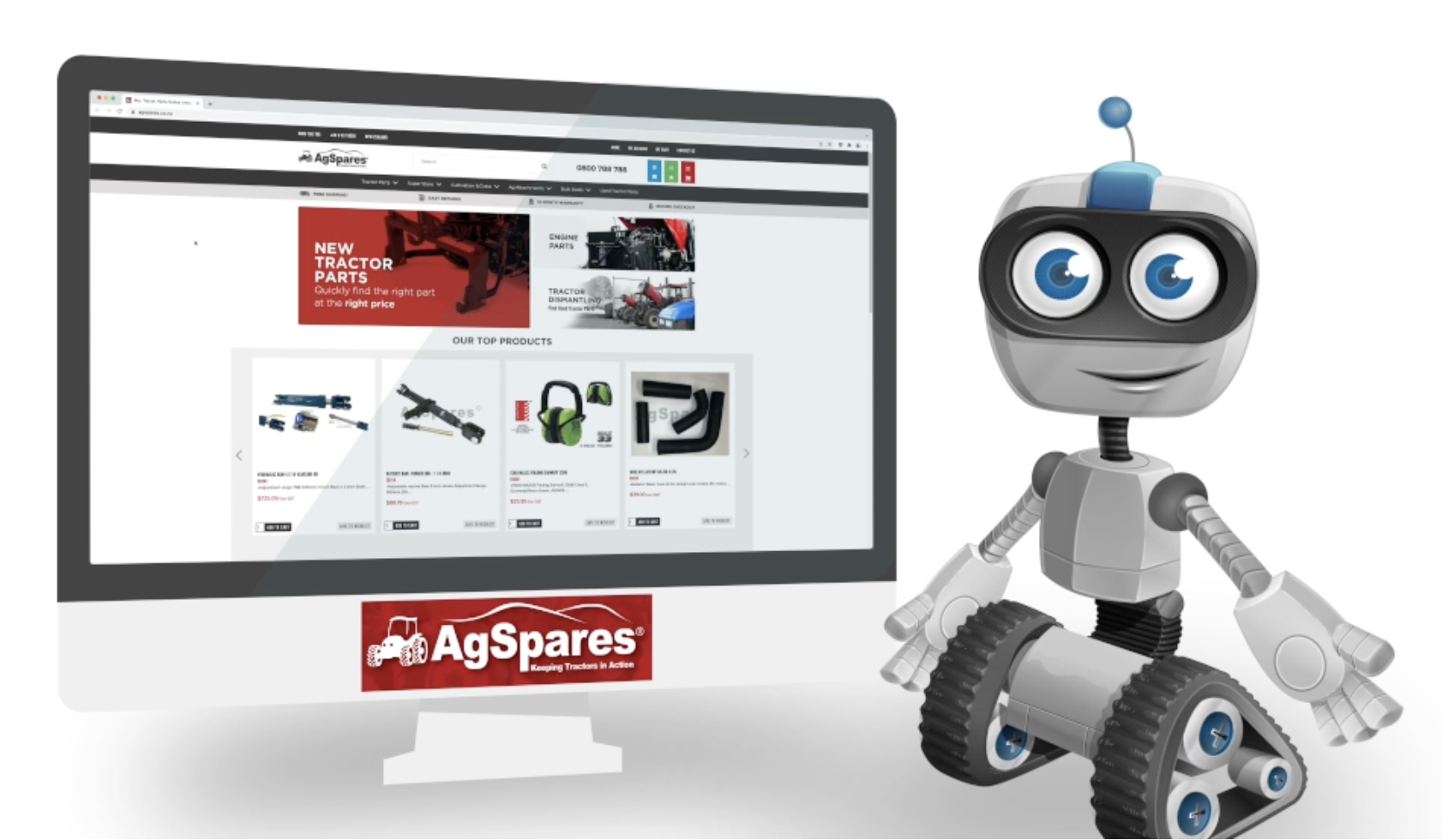 It Has Never Been Easier to Order Tractor Parts Online!
